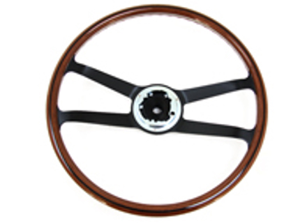 Volante de Madera 42cm, Porsche 911 1965-69 - 90134708211, 1645500400 - STG116102B, 121401-AK0, 1645500400