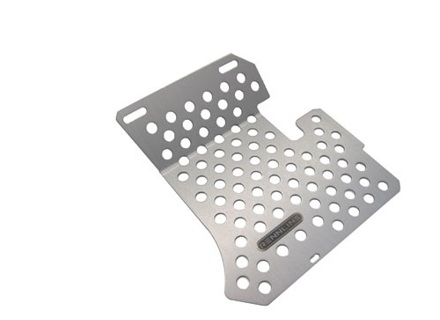 Rennline Aluminium Bodenplatte. Beifahrerseite. Porsche 911/912/930 COUPE - F18RH