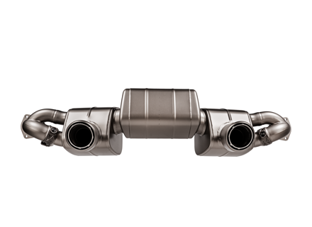 Akrapovic Slip-On Race Line (Titanium). Porsche 718 Cayman GT4 RS / Spyder RS - S-PO/TI/24, 9GT251053A - S-PO/TI/24