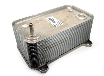 Radiator oil cooler on engine. Porsche 996 TURBO / 996 GT2 / 996 GT3 - 99610702571, 99610702573