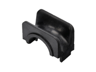 Upper bracket - rubber - for Steering shaft bearing. Porsche 911 / 912 - 90134773301 - 1645650700