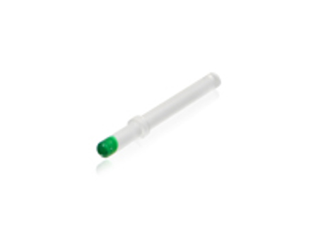 Light guide, short (45 mm), Green. Porsche 911 F 65-73 - PCG90155220