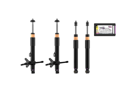 KW Variant 3 Adjustable 19mm Lowered kit. Porsche 911 G-Series 1974-89 - 35271064