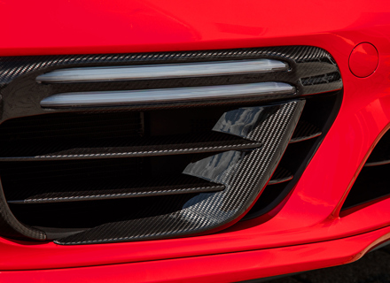 Paraurti anteriore TechArt ali aerodinamiche. Porsche 991.2 turbo - 091.100.186.009, 091.121.186.009, 091.121.186.009G