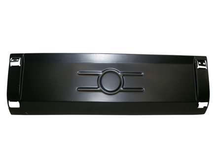 Rear bumper section / license panel. Porsche 911 1966-73 - 90150502320, 591095, 1680600200, 90150502320GRV - 591095, 1680600200