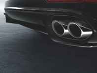 Sports tailpipe, in Silver. Porsche 958 Cayenne 2015>> - 95804420019 Sports tailpipe, in Silver. Porsche 958 Cayenne 2015>> - 95804420019