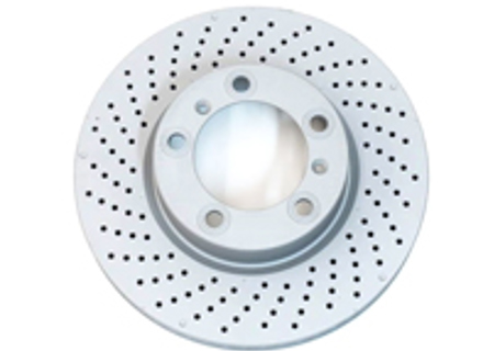 Brake disc rotor, Front. Standard Coat Z. Porsche 981 Boxster 2.7L / 981C Cayman 2.7L (OE Part No 98135140101/98135140201) - 98135140101, 98135140201, 92279905, 92280005, 460.1589.20, 460.1590.20 - 460.1589.20, 460.1590.20