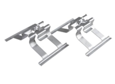 Kit clip a molla per pastiglie freno. Porsche 958 Caienna - 7PP615269 - 1164004310