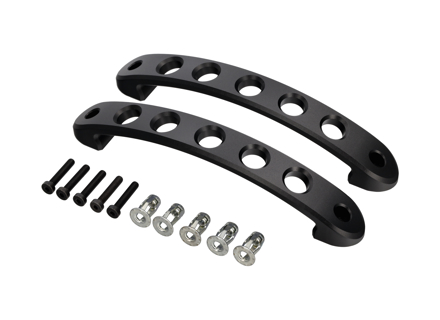 Speed Hole Aluminium-Innentürgriff 6 7/8", Paar. Porsche 911 - 90153106700 - InteriorHandle_6_7/8in_Speed_Black, InteriorHandle_6_7/8in_Speed_Silver