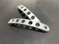 Speed Hole aluminium interior door pull 6 7/8', Pair. Porsche 911 - 90153106700 - InteriorHandle_6_7/8in_Speed_Black, InteriorHandle_6_7/8in_Speed_Silver