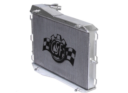 Aluminium radiator for water coolant fluid. Porsche 996 Turbo / 996 C4S / 997 Turbo - 99610613174, 99610613172, 99610613272, 8MK 376 765-131, 8MK 376 765-141, 99610613270, 99610613174, 99610613171, 1614200573, 1614200583 - 7055, 7056