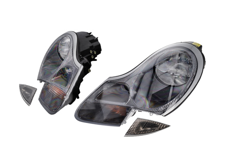 Headlamps Clear Porsche 986 Boxster / 996 LHD Cars - 98663113117, 98663113217, 99663104502, 99663104602