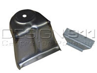 Suspension bump stop bracket. Porsche 356A- 356B T5 - P154A, PP154A, 64450117105, PP154AL, P154AL, P154AR, PP154AR Suspension bump stop bracket. Porsche 356A- 356B T5 - P154A, PP154A, 64450117105, PP154AL, P154AL, P154AR, PP154AR