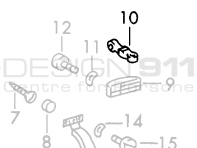 Bielle de porte. Porsche 911 69-73 - 90153106600