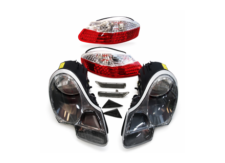 Light Upgrade Kit III. Porsche Boxster 986 *LHD Cars - 00004490999, 98663113117, 98663113217, 99663104502, 99663104602, 99663104403, 99663104303