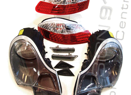 Light Upgrade Kit III. Porsche Boxster 986 *LHD Cars - 00004490999, 98663113117, 98663113217, 99663104502, 99663104602, 99663104403, 99663104303