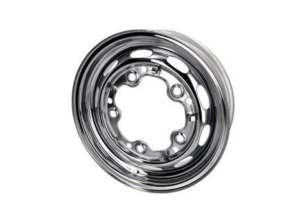 Cerchio in acciaio cromato da 15" - 4,5x15", 5x205 PCD, ET25 - per Porsche 356 A e 356 B 1956-1963 - 64468101, 6446810110, 6446810111, 644681101 - 8160000500
