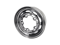 Cerchio in acciaio cromato da 15" - 4,5x15", 5x205 PCD, ET25 - per Porsche 356 A e 356 B 1956-1963 - 64468101, 6446810110, 6446810111, 644681101 - 8160000500