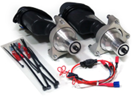 Rear spoiler electric rams 4' eRam Kit™. Porsche 997TT - 99651295101, 99651295201