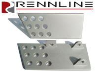 Rennline Aluminium Interior Door Handle Set. PERFORATED. Porsche 911/912/930 / 964 - DH03 Rennline Aluminium Interior Door Handle Set. PERFORATED. Porsche 911/912/930 / 964 - DH03