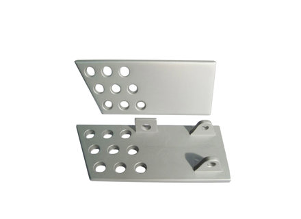 Juego de manijas de puerta interior de aluminio Rennline. PERFORADO. Porsche 911/912/930/964 - DH03