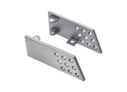 Set di maniglie per porte interne in alluminio Rennline. PERFORATO. Porsche 911/912/930/964 - DH03