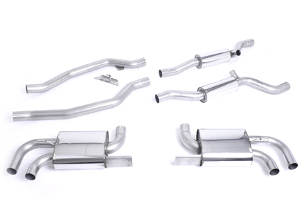 Milltek Sportuitlaatsysteem resoneerde (iets luider systeem). Porsche 958 Cayenne Turbo 4.8L V8 2010-14 - 95811191020, 95811191021, 95811191022, 95811191023, 95811191320 - SSXPO109