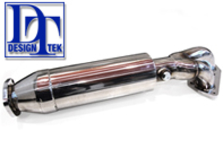 Pré-silencieux d'échappement STD DesignTek pour Porsche 911 1975-89 - 93011118301, 93011118303, 1620500300, 1620500200