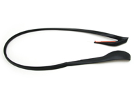 Vordertürdichtung, Formteil. Porsche 970 Panamera - 97053755501, 97053755601