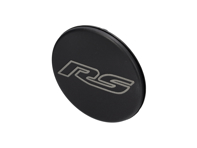 Radzierblende mit „RS“-Logo, Seidenglanz-Schwarz. Porsche 992 GT3 / RS / ST 2021>> - 9P1601349MJE1, 9P1601349M