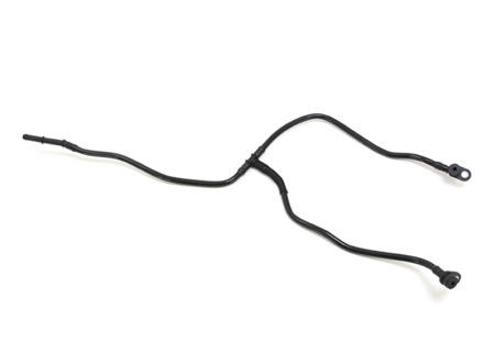 冷却水通气管。保时捷 957 卡宴 4.8L 2008-10 - 94810602604, 94810602603