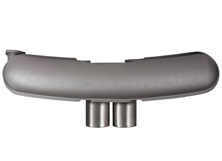 Terminale di scarico/box silenziatore posteriore, Sport, stile "GT3". Porsche 911 75-89 - 1620614300, 92.501GT, 93011102200, 93011102203, 93011104300, 93011104301, 93011104303 - 1620614300