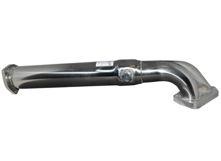 Exhaust pre-silencer Sports. Made of polished stainless steel. Porsche 911 1975-89 - 93011118300, 92.300, 1620200500, 92.300S, 1620200600, 93011118301 - 92.300S, 1620200600