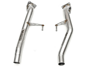 Exhaust Catalytic Converter Bypass Pipes. Porsche Cayenne S / GTS - 95511302340, 955113023EX, 95511302440, 955113024DX Exhaust Catalytic Converter Bypass Pipes. Porsche Cayenne S / GTS - 95511302340, 955113023EX, 95511302440, 955113024DX