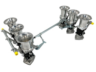 Jenvey 3-bolt 45mm individual throttle body kit. Porsche 964 - WFR024, WFR029, WFR043, WFR060, WFR505, WFR024 - ABF2/65, RH01, RH01M, TP1, TP11 Jenvey 3-bolt 45mm individual throttle body kit. Porsche 964 - WFR024, WFR029, WFR043, WFR060, WFR505, WFR024 - ABF2/65, RH01, RH01M, TP1, TP11