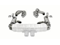 Sistema di scarico sportivo CARGRAPHIC GT retroattivo con ID42 GT, con riscaldamento, senza valvole, per silenziatore GT3. Porsche 964 Carrera 2/4/RS - 96411104504, 96411104605, 96411104502, 96421103905, 96421103932, 96421104004, 997111027A1