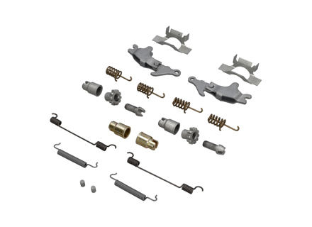 Handremschoenen veerset. Porsche 996 1998-2005 - 91135294401, 298609723, 99635272300, 99635274101, 99335207301, 298609717, 99635280700, 99335273700