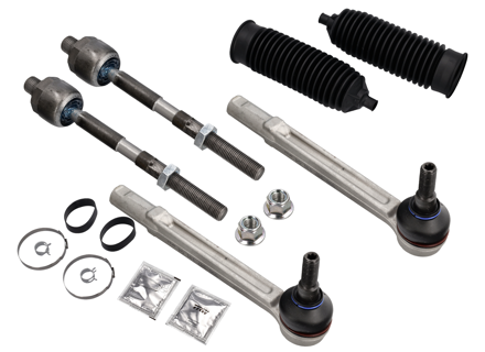 Steering rack inner & our tie rods kit. Porsche 996 / 986 Boxster - 99634713105, 99634713104, 99634713103 - SE-301548, 1644600200