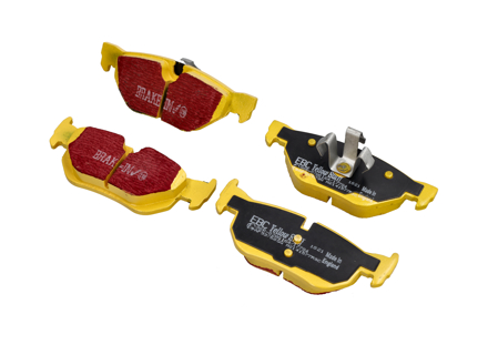 EBC 黄色刹车片 'Fast Road' 后部。宝马 - 34216773161, 34216767150
