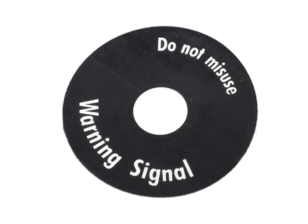 Aufkleber, Notlichtschalter, englisch. Porsche 911/912 - 90161362902, 1601501900 - JG.629.02, 1601501900