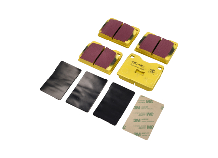 Pastiglie freno EBC GIALLE 'Fast Road' posteriori. Porsche 928 / 944 (rif. OE: 94435295102) - 92835295102, 94435295102 - DP4220R