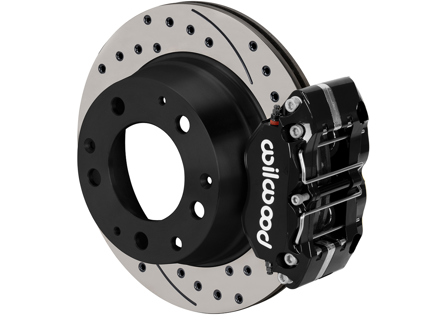 Kit pinza e rotore freno posteriore Dynapro-P con dischi ventilati, forati e scanalati. Porsche 911 1984-89 Wilwood - 90135204114, 91135290700, 91135290800 - 140-16682-D, 140-16682-DR, 140-16682-DY