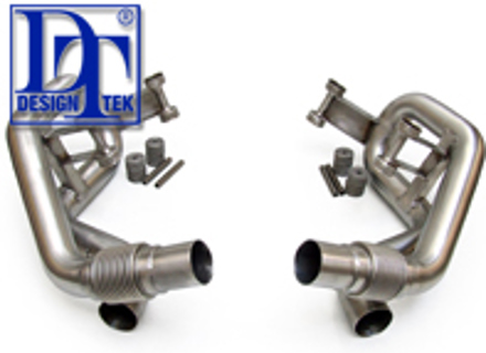 Secondary Exhaust Muffler Bypass DesignTek for Porsche 991 S 3.8L - 175909-01, 99111132101, 99111132103, 99111132102, 99111132501, 99111132502, 99111132503, 99111132201, 99111132203, 99111132601, 99111132602, 99111132603