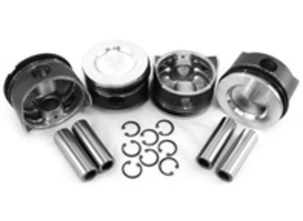 Piston set, Dished 94x71mm. Porsche 914 - VW9400T4P