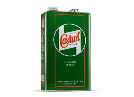Huile moteur Castrol classique 20W/50 XL 1 gallon (4,54 litres) - 20w/50