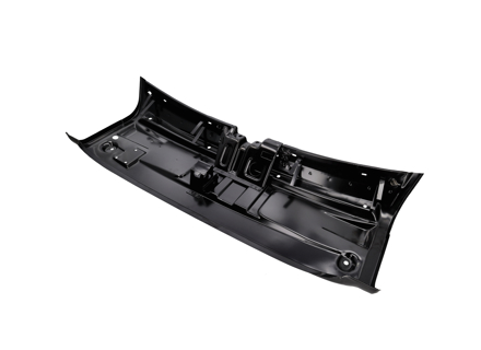 Panel de nariz de partición frontal. (Sin Orificio para Aire Acondicionado). Porsche 911 8/73-89 - 591124, 1680500300, 91150109906GRV, 91150109906 - 1680500300