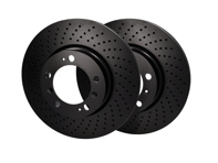 EBC Standard Brake Discs Drilled Front. Porsche 996 / 997 / Boxster / Cayman  D1064 - 99635140501, 99635140601 - D1166