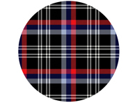 SOLM (Motorsport) polyviscose tartan fabric, inspiration: BMW 'M' Division cars *SAMPLE* SOLM (Motorsport) polyviscose tartan fabric, inspiration: BMW 'M' Division cars *SAMPLE*