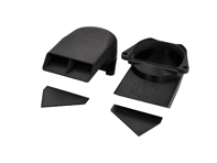 Conduits d'air directionnels sous le tableau de bord (paire). Porsche 911 1970-1989 - 91157108501, 91157108601