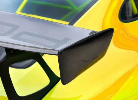 Piastre terminali dello spoiler posteriore in fibra di carbonio. Porsche 991.2 GT2RS - 99151246372G2X, 99151246472G2X - C3-GT2RSWEP